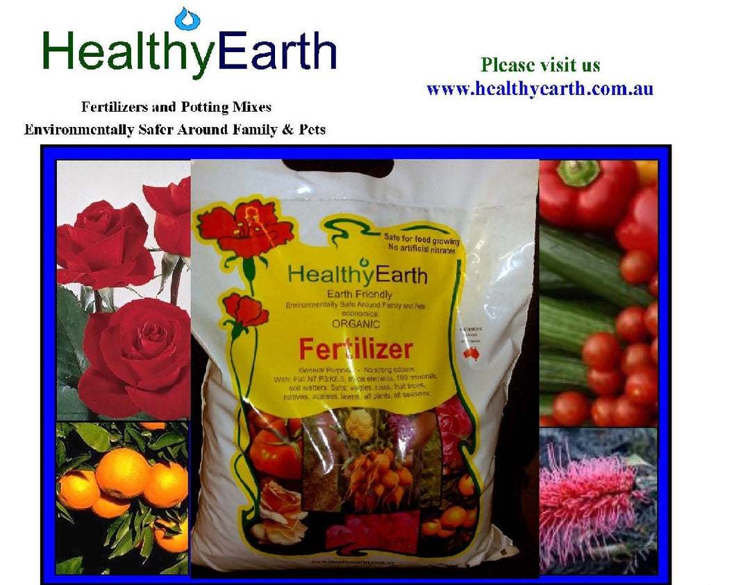 Healthy Earth Fertiliser 12kg