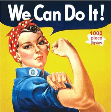 JIGSAW PUZZLE ROSIE THE RIVETER 1000PC