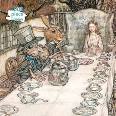 JIGSAW PUZZLE ALICE IN WONDERLAND TEA PARTY 1000PC